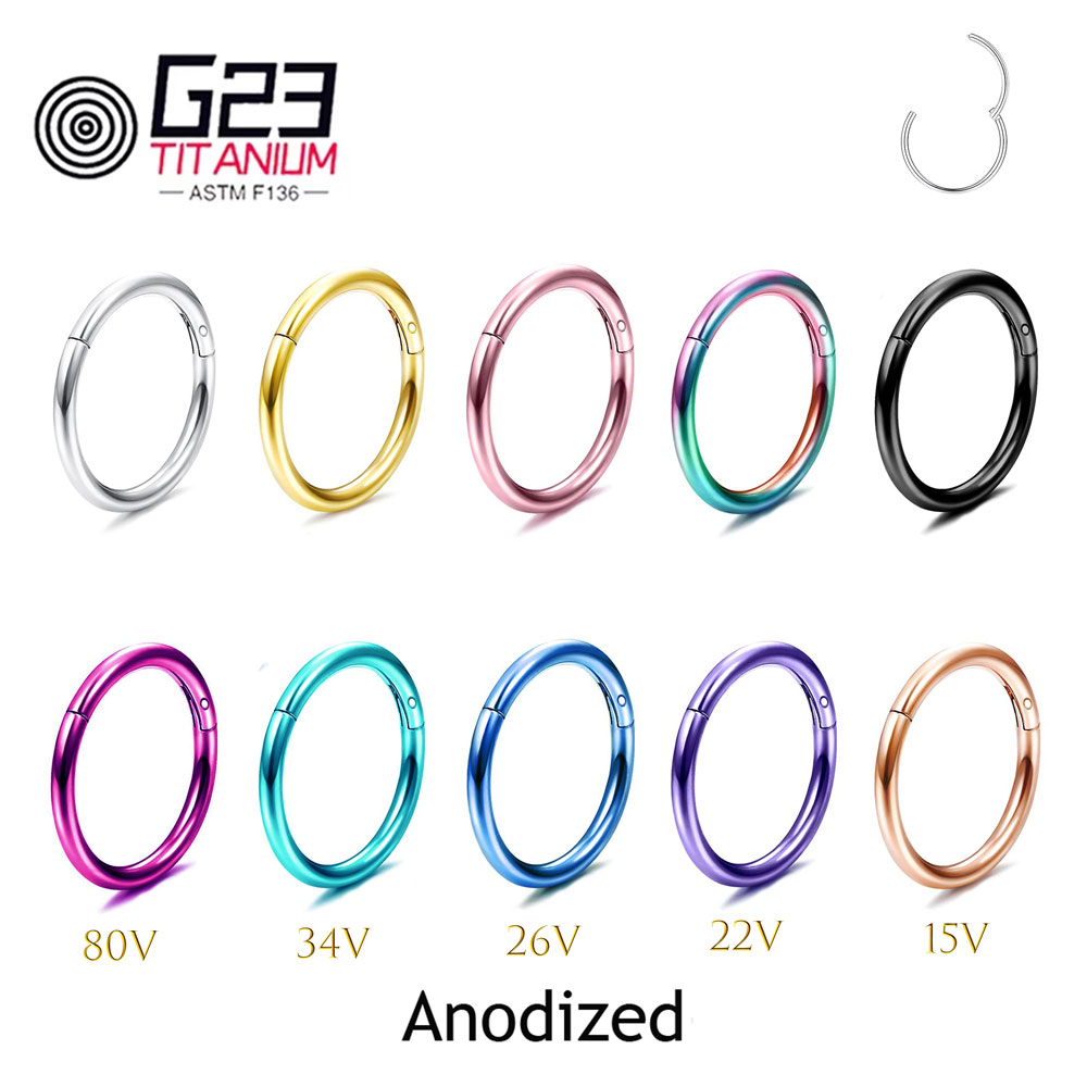 Body Jewelry Implant Grade - Wholesale G23 Titanium Nose Piercing F136
