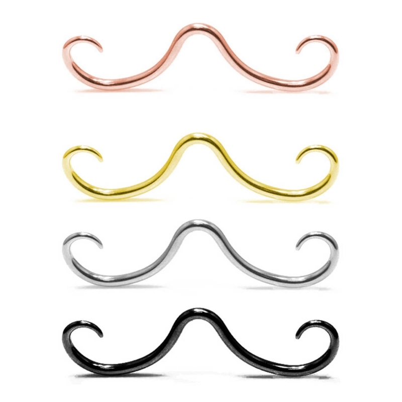 Body Jewelry Hangers - Stainless Steel Septum Mustache Nose Rings