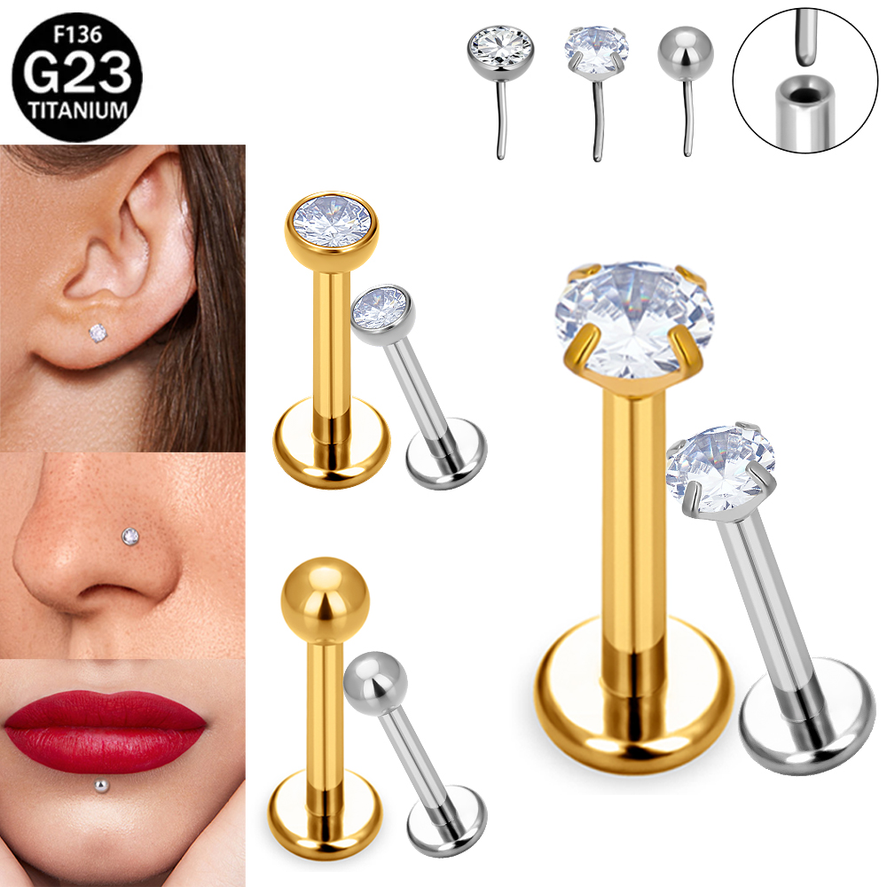 Body Jewelry Implant Grade - F136 G23 Implant Grade Titanium Hypoallergenic