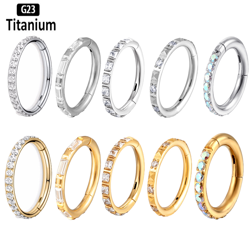 ASTM F136 Titanium Earrings Hi - Body Piercing Quality Jewelry ulasan dan harga