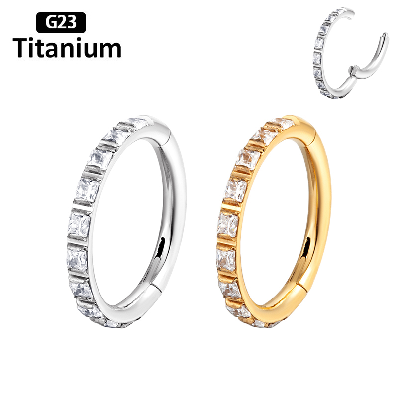 ASTM F136 Titanium Earrings Hi - Body Piercing Quality Jewelry ulasan dan harga