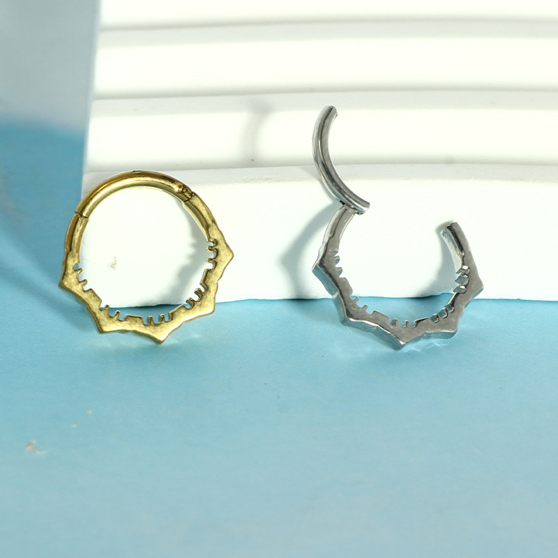 Nose Hoop Earrings Metal Nose  - Body Jewelry And Earrings ulasan dan harga