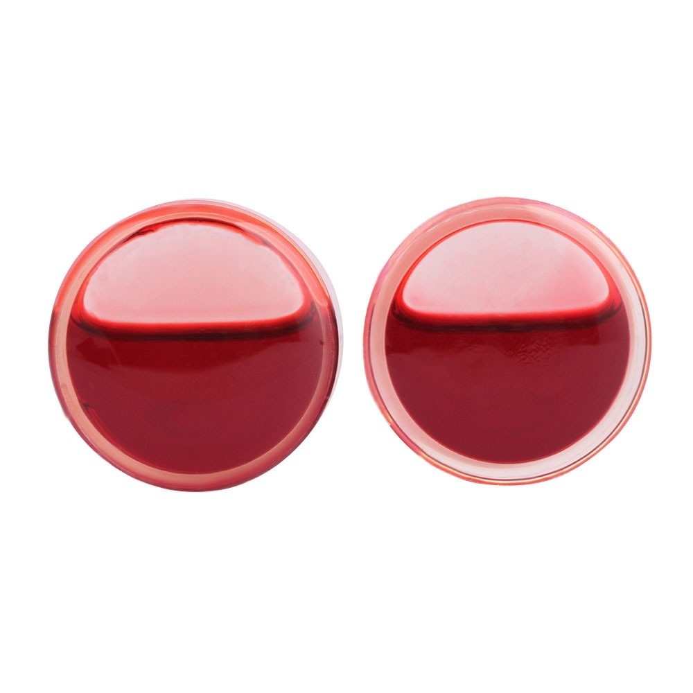 Double Saddle Ear Plug Jewelry - Body Jewelry Ear Plugs ulasan dan harga