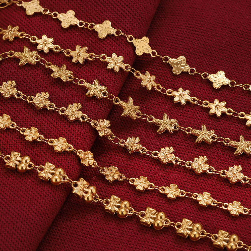 1Meter Stainless Steel Flower  - Body Jewelry Usa ulasan dan harga