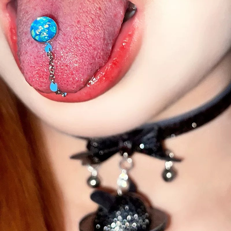 1Pc High-Quality Trendy Blue G - Body Piercing Quality Jewelry ulasan dan harga