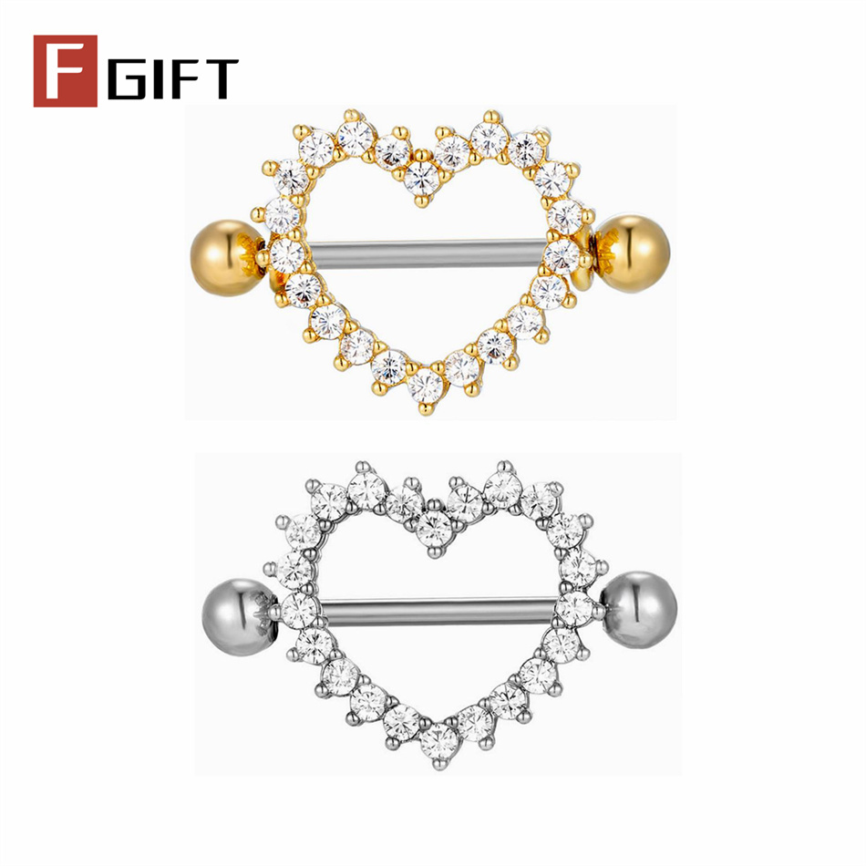 1 Pair Titanium Nipple Piercin - Belly Bar Titanium ulasan dan harga