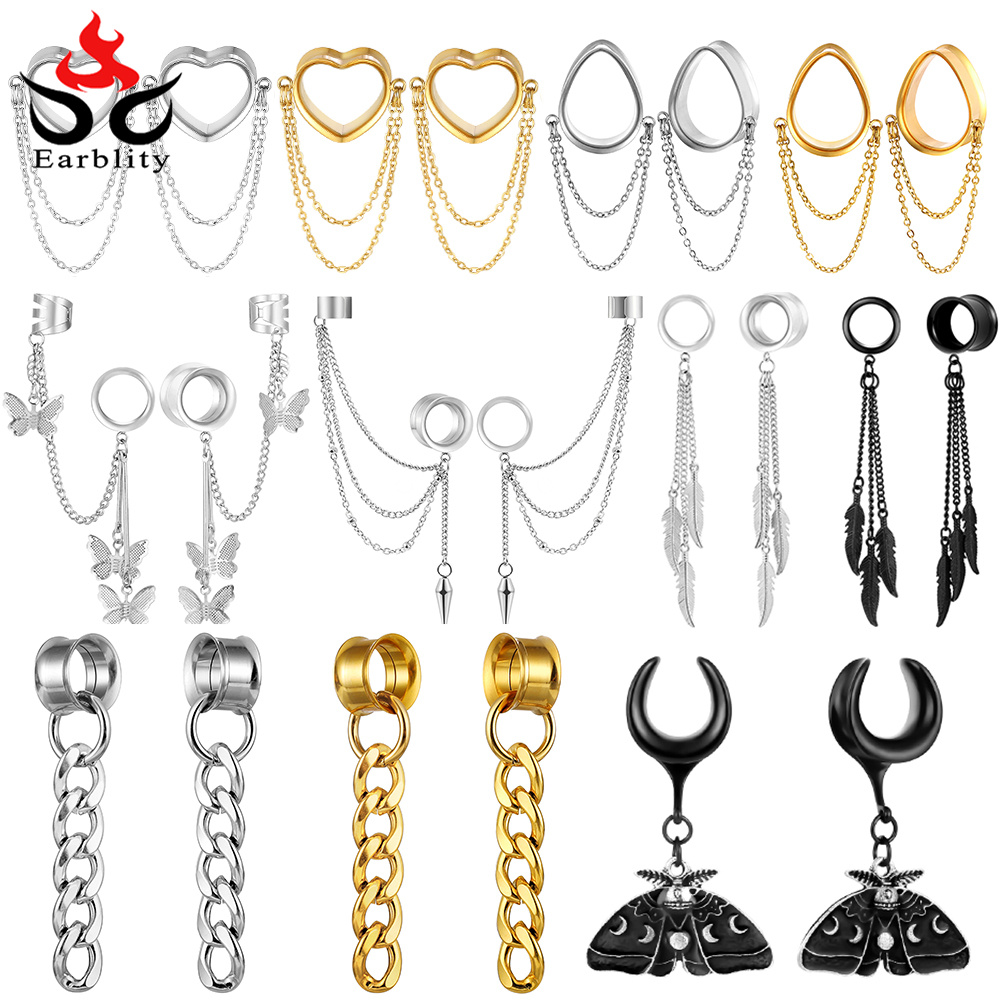 Osbourney 2PCS Stainless Steel - Body Jewelry Hangers ulasan dan harga