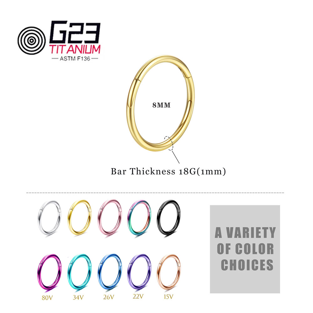 Wholesale G23 Titanium Nose Pi - Body Jewelry Implant Grade ulasan dan harga