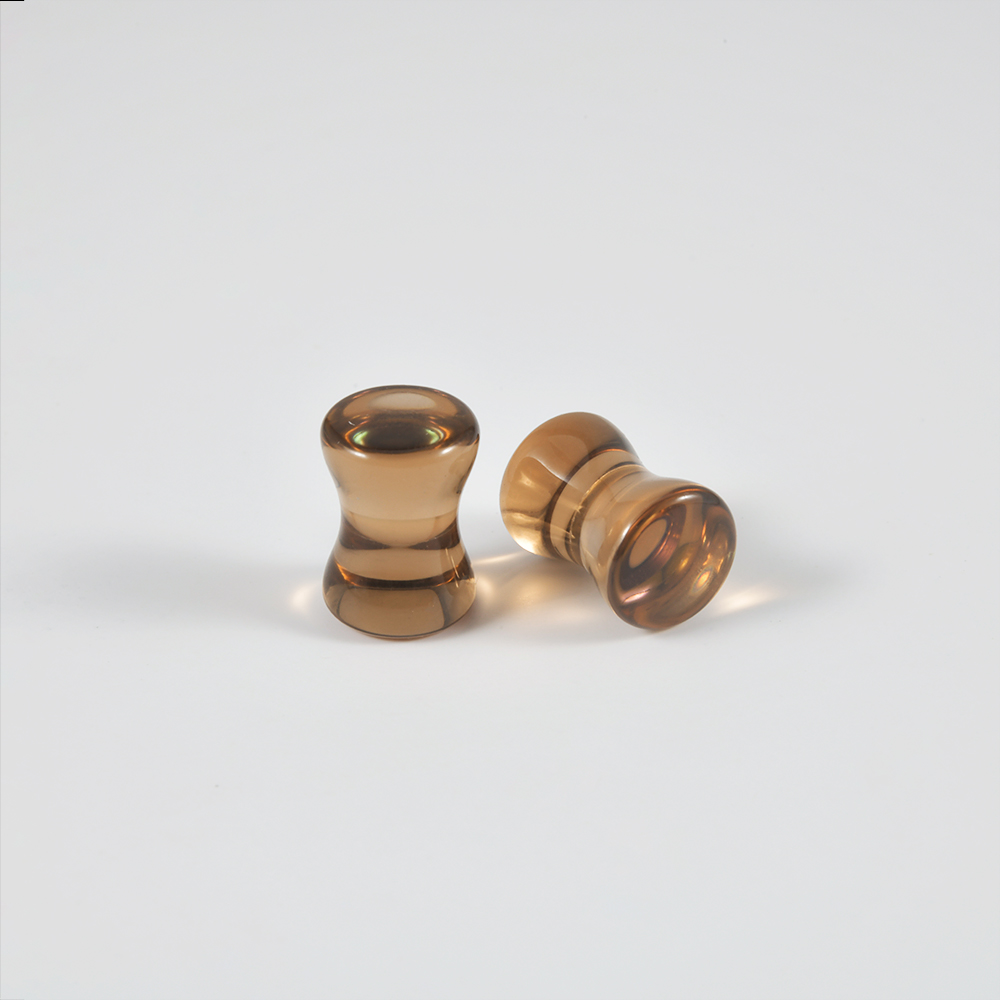 2Pcs Glasst Double Flare Flash - Body Piercing Quality Jewelry ulasan dan harga