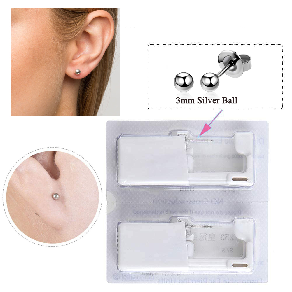 1-20Pcs/set Ear Piercing Gun D - Body Jewelry Ear Plugs ulasan dan harga