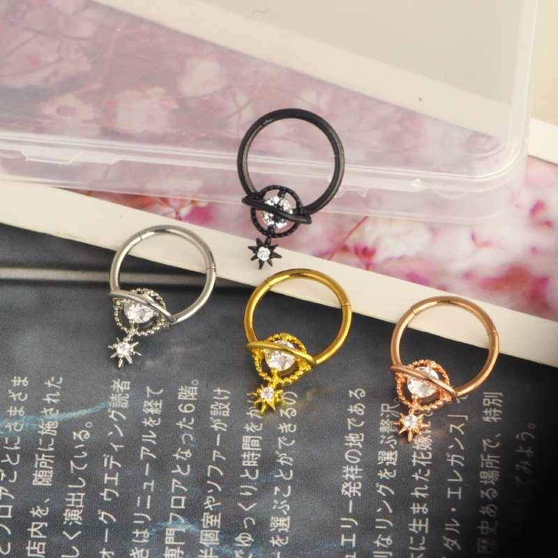 Septum Rings Planet Jewelry Su - Body Jewelry And Earrings ulasan dan harga