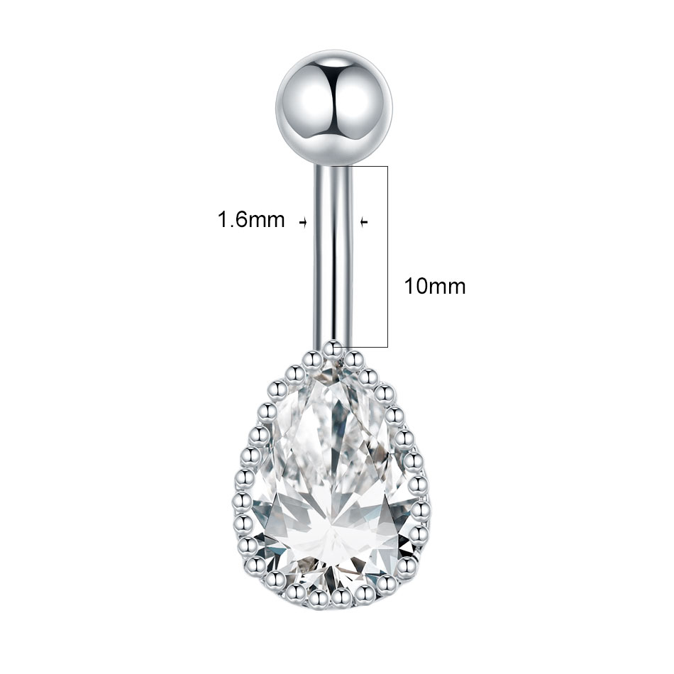  1pc Belly Button Piercing fo - Belly Bar Titanium ulasan dan harga