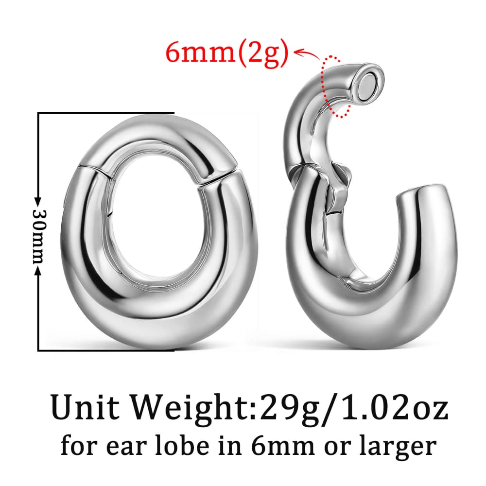 Giga 1/2Pcs Daily Fashion Ear  - Body Jewelry Hangers ulasan dan harga