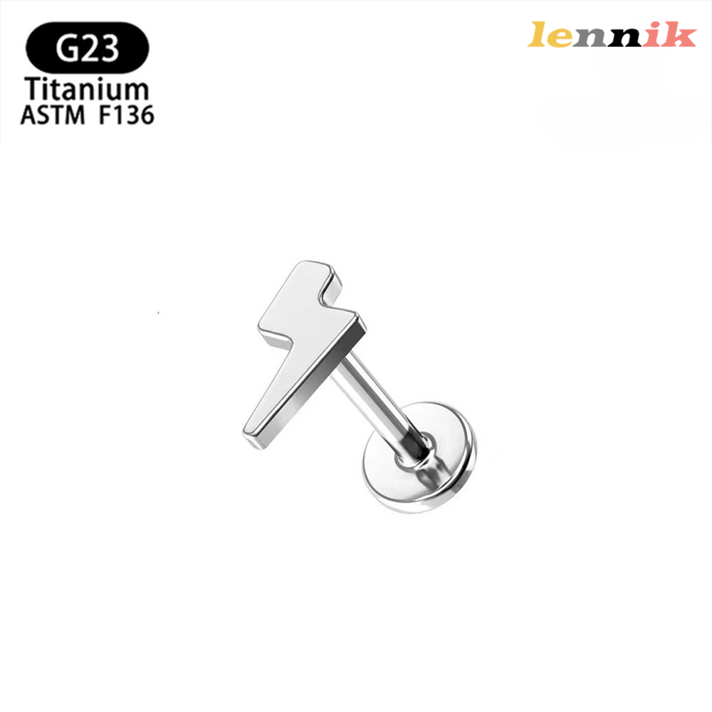 LENNIK F136 Titanium Alloy Cro - Body Jewelry And Earrings ulasan dan harga