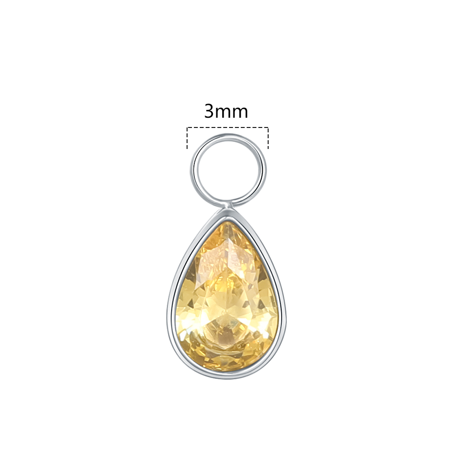 1pc Titanium Waterdrop Teardro - Belly Bar Titanium ulasan dan harga