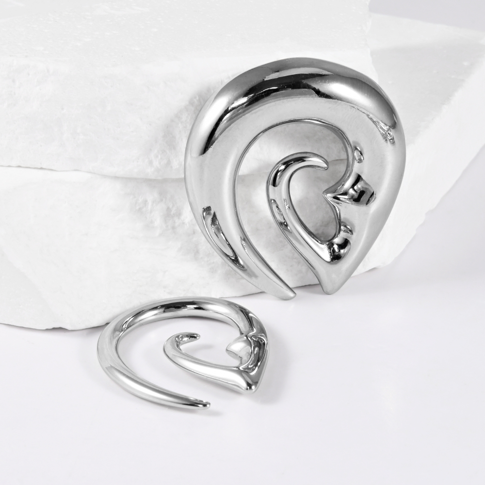 1PC Stainless Steel Silvery Ha - Body Jewelry Hangers ulasan dan harga