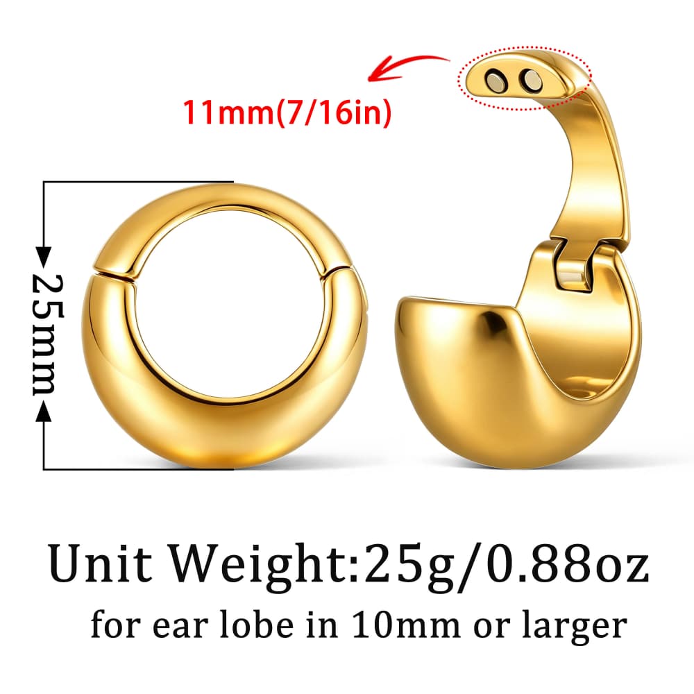 Giga 1/2Pcs 10mm Vintage Thick - Body Jewelry Hangers ulasan dan harga