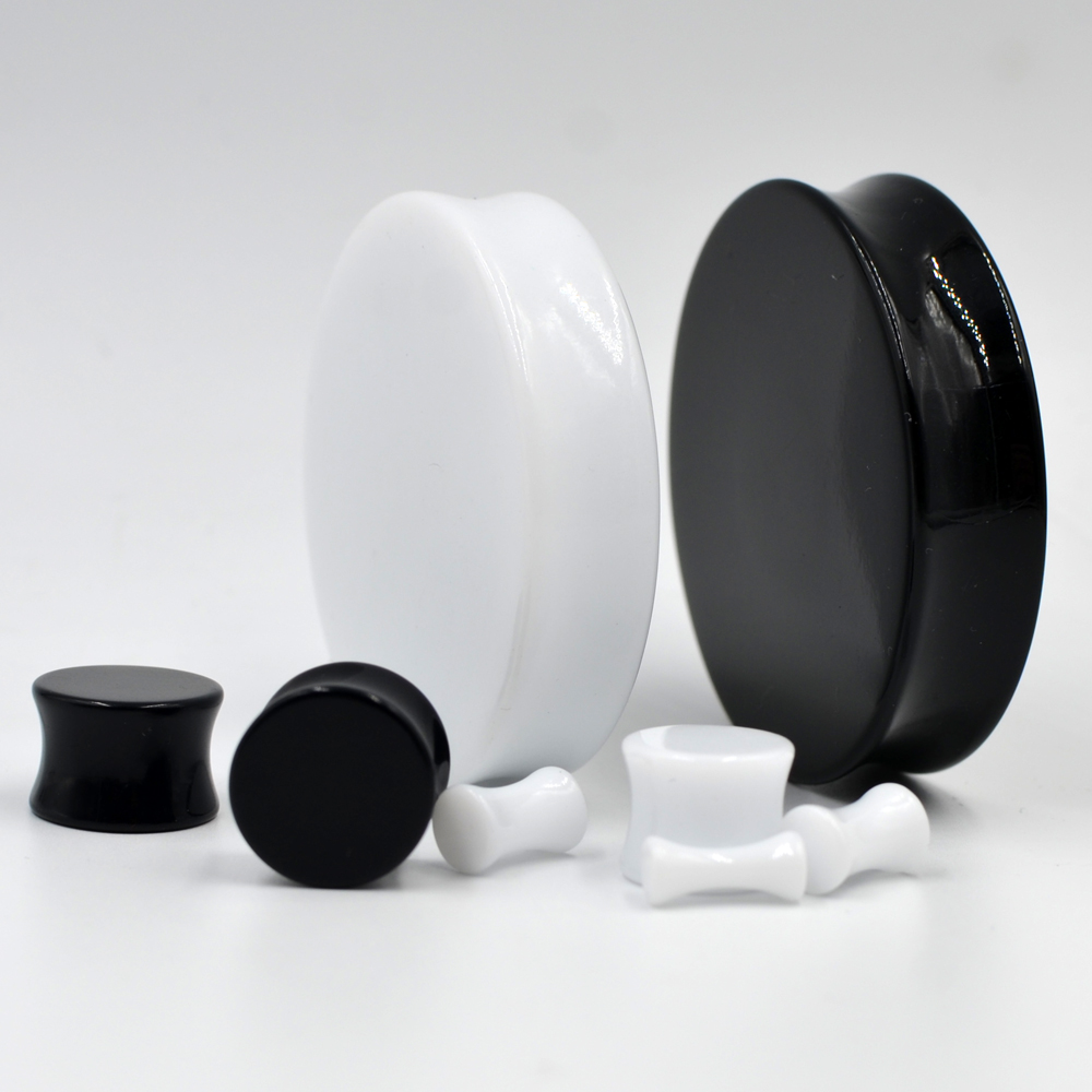 1 Pair 3mm-50mm Big Size Solid - Body Jewelry Ear Plugs ulasan dan harga