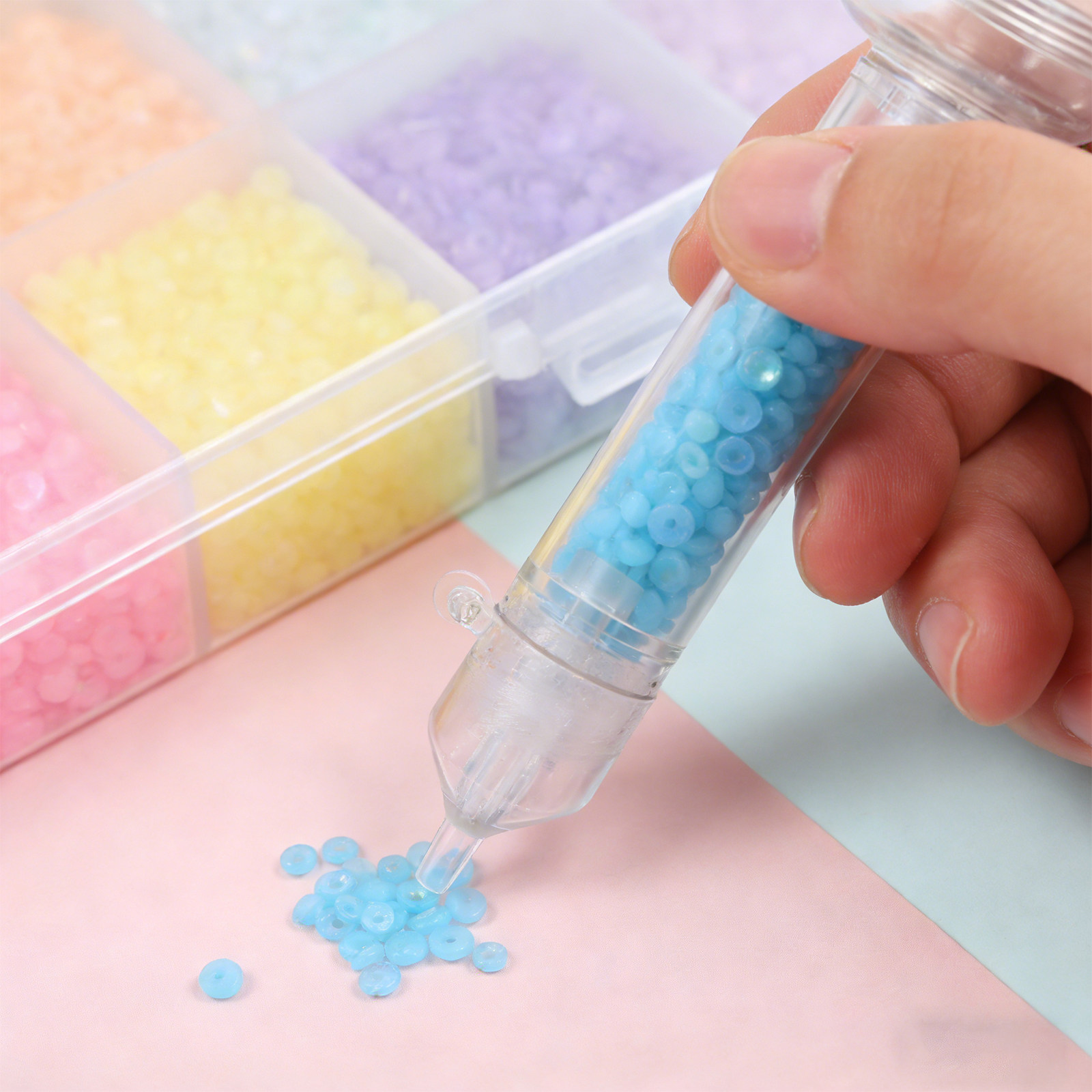2Pcs Fuse Bead Pen Transparent - Body Jewelry Usa ulasan dan harga