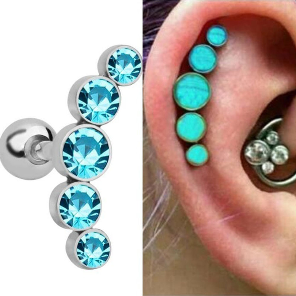 1Pcs Fashion 16G Stainless Ste - Body Jewelry And Earrings ulasan dan harga