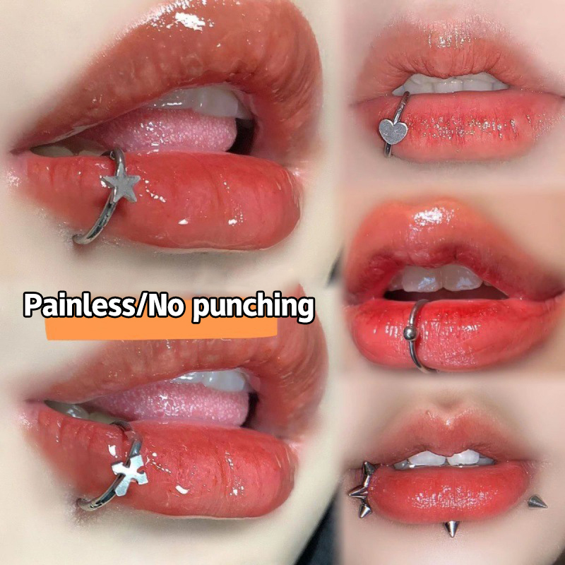 1Pc Stainless Steel Fake Nose  - Body Jewelry And Earrings ulasan dan harga