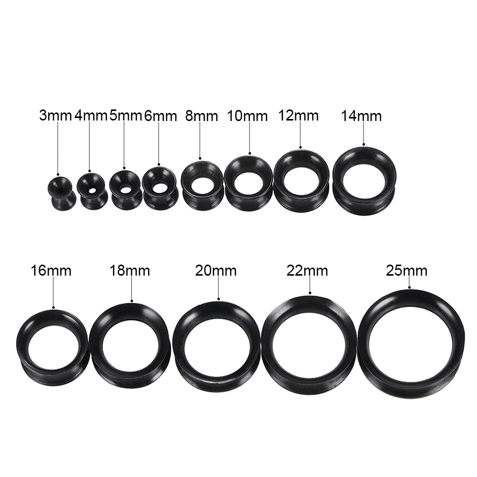 30pcs/lot Silicone Flexible Ea - Body Jewelry Ear Plugs ulasan dan harga