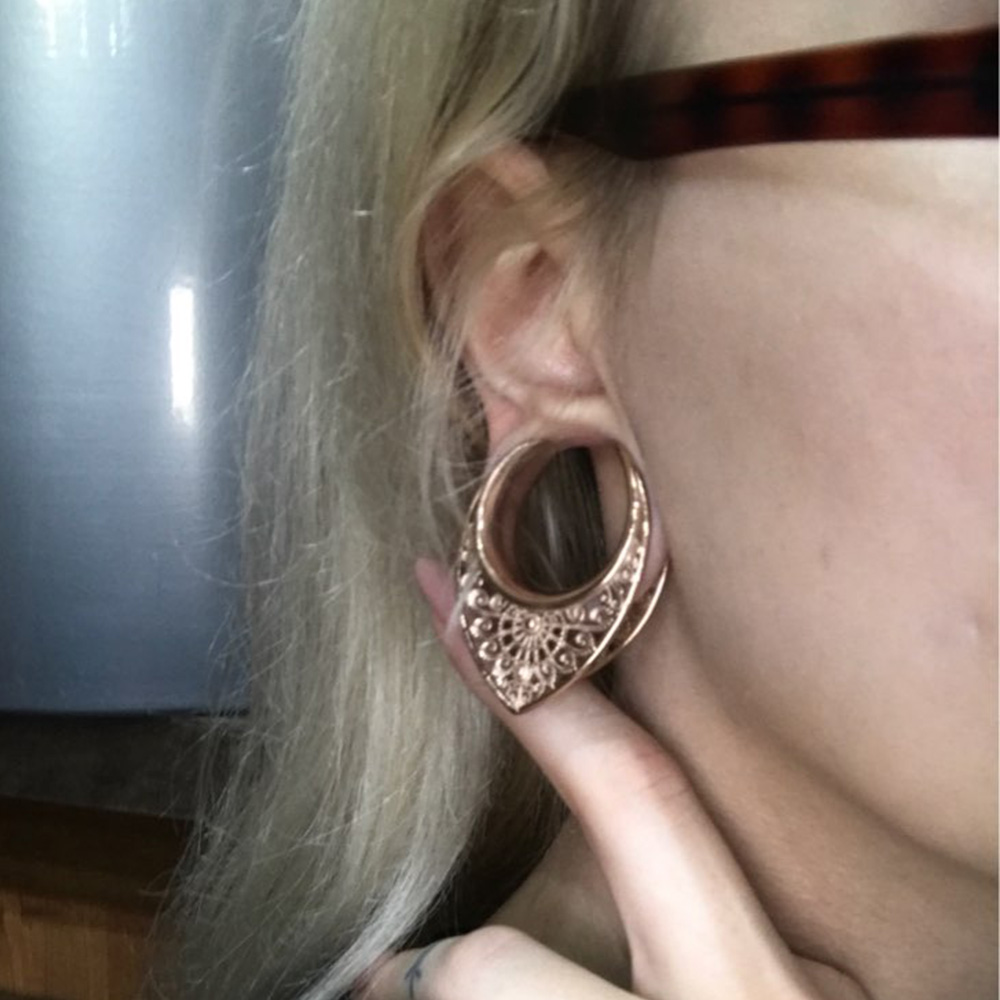 Twolobes 2PCS Vintage 316 Stai - Body Jewelry Hangers ulasan dan harga