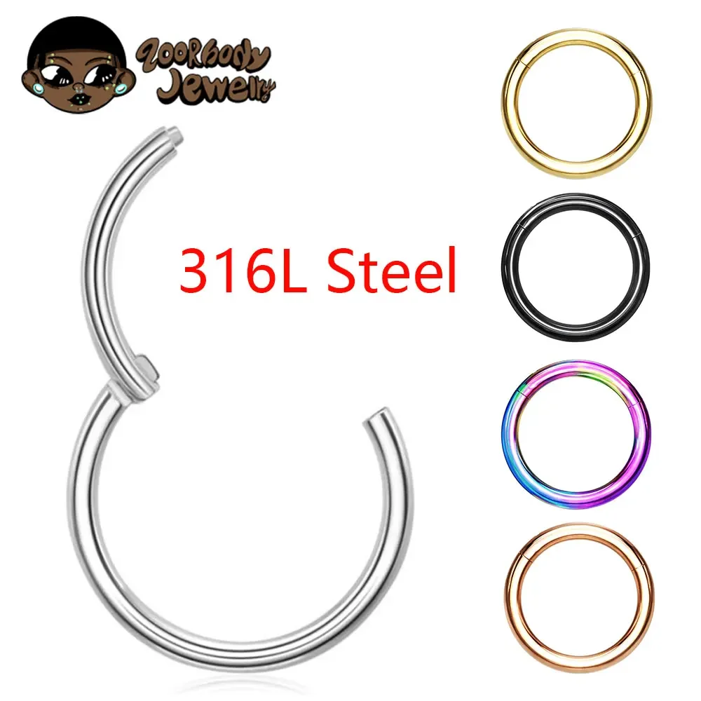 10Pcs 316L Stainless Steel Nos - Body Piercing Quality Jewelry ulasan dan harga