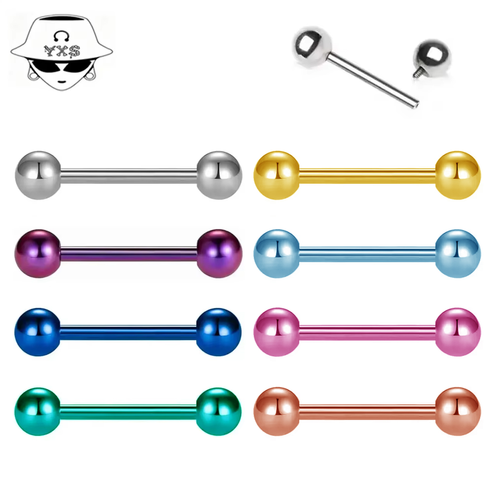 2pcs/lot ASTM F136 Titanium Im - Body Jewelry Implant Grade ulasan dan harga