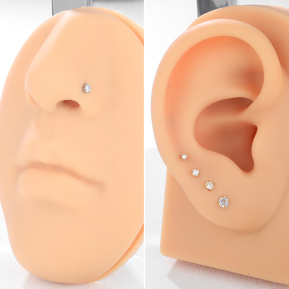 1/5pcs Implant Grade Titanium  - Body Jewelry Implant Grade ulasan dan harga