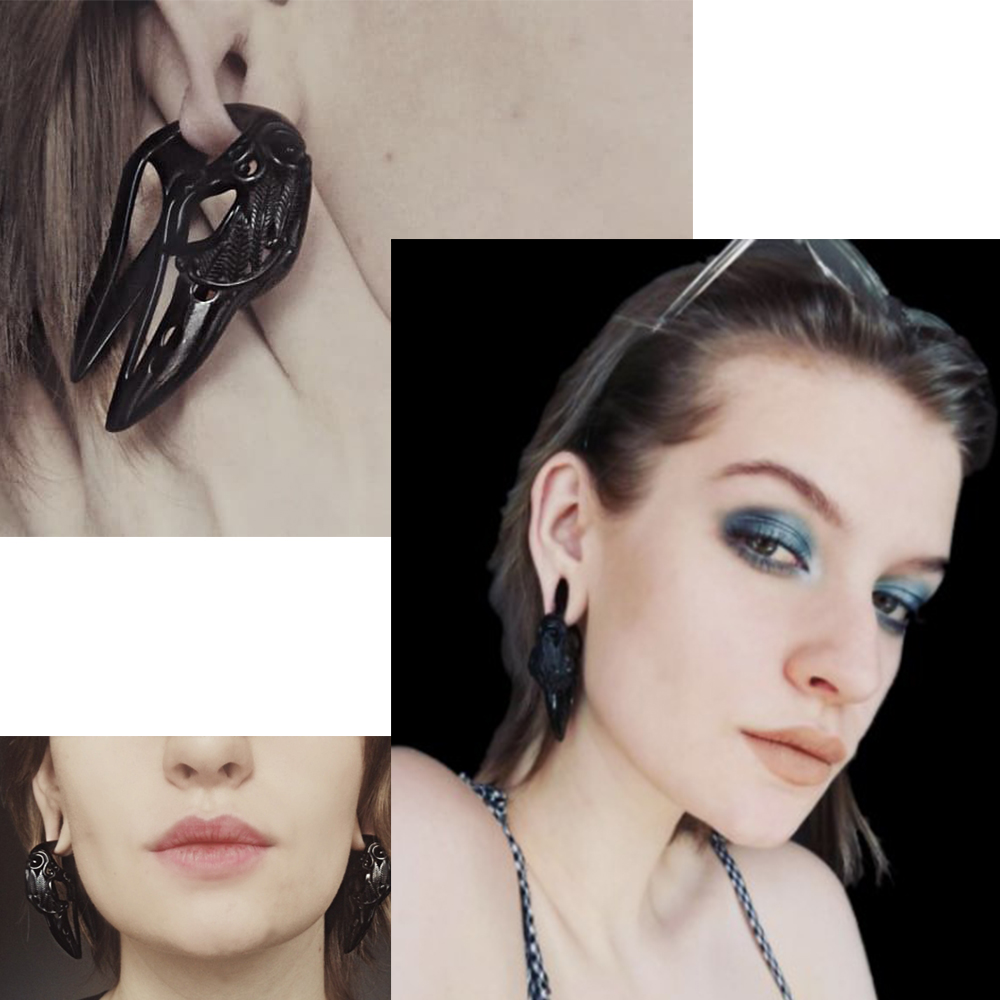 Casvort 2PCS Ego Ear Weights H - Body Jewelry Hangers ulasan dan harga