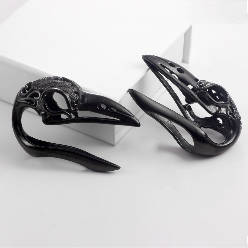 Casvort 2PCS Ego Ear Weights H - Body Jewelry Hangers ulasan dan harga