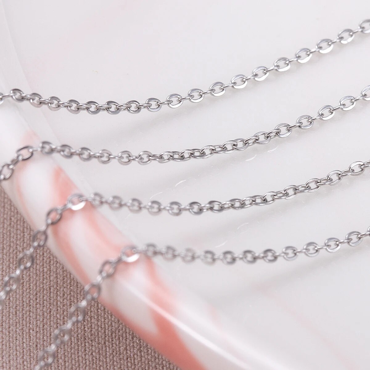 10Meters Stainless Steel O Sha - Body Jewelry Usa ulasan dan harga