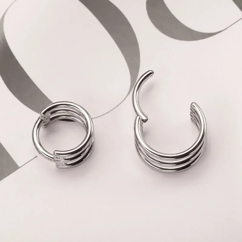 G23 Titanium Three Layer Hollo - Body Piercing Quality Jewelry ulasan dan harga