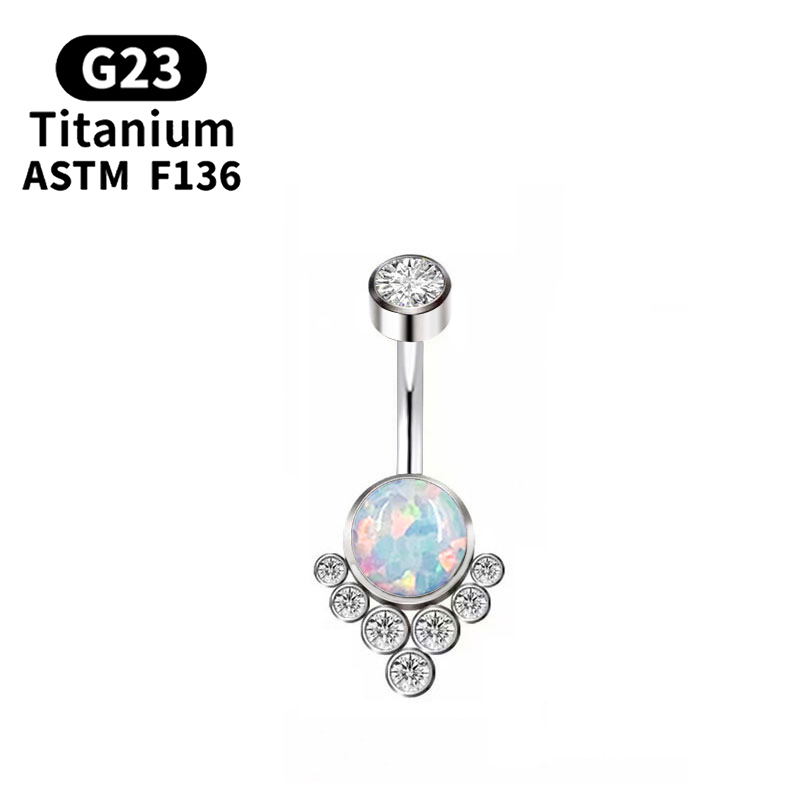 G23 Titanium Piercing Titanium - Belly Bar Titanium ulasan dan harga