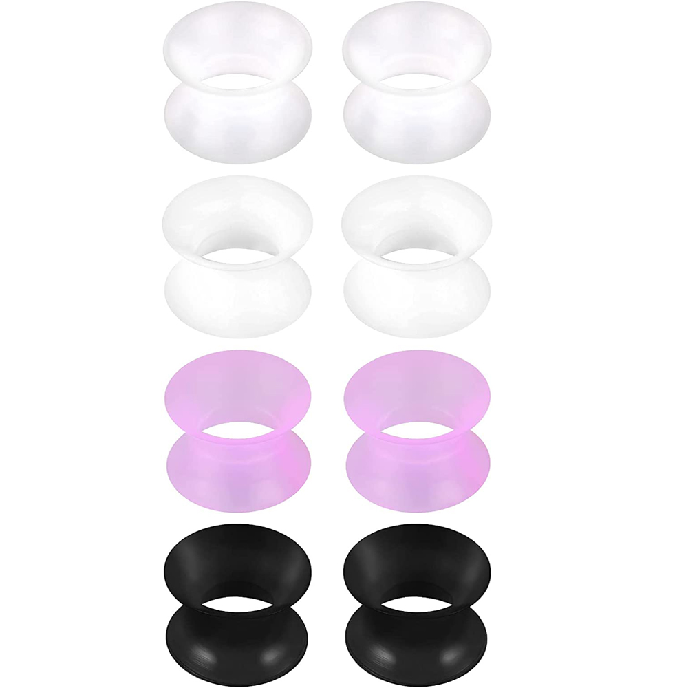 1 Pairs/4 Pairs Silicone Earpl - Body Jewelry Ear Plugs ulasan dan harga