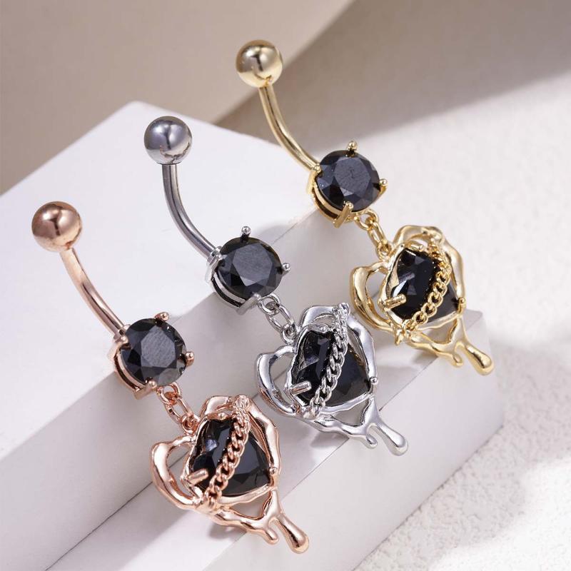 New Creative Spider Heart Bell - Body Jewelry Hypoallergenic ulasan dan harga