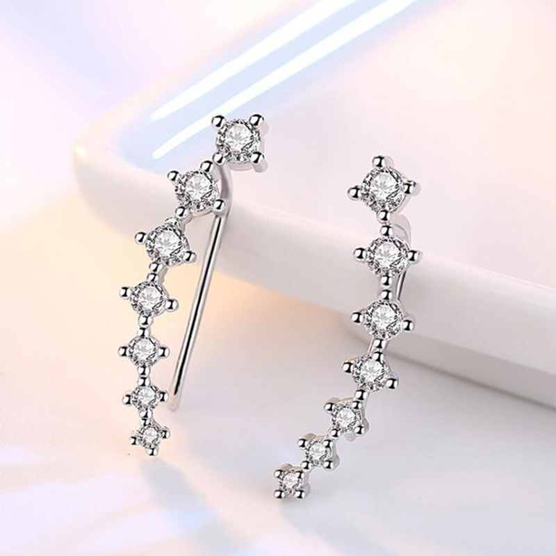 2pcs High Quality 7 Crystals E - Body Piercing Quality Jewelry ulasan dan harga