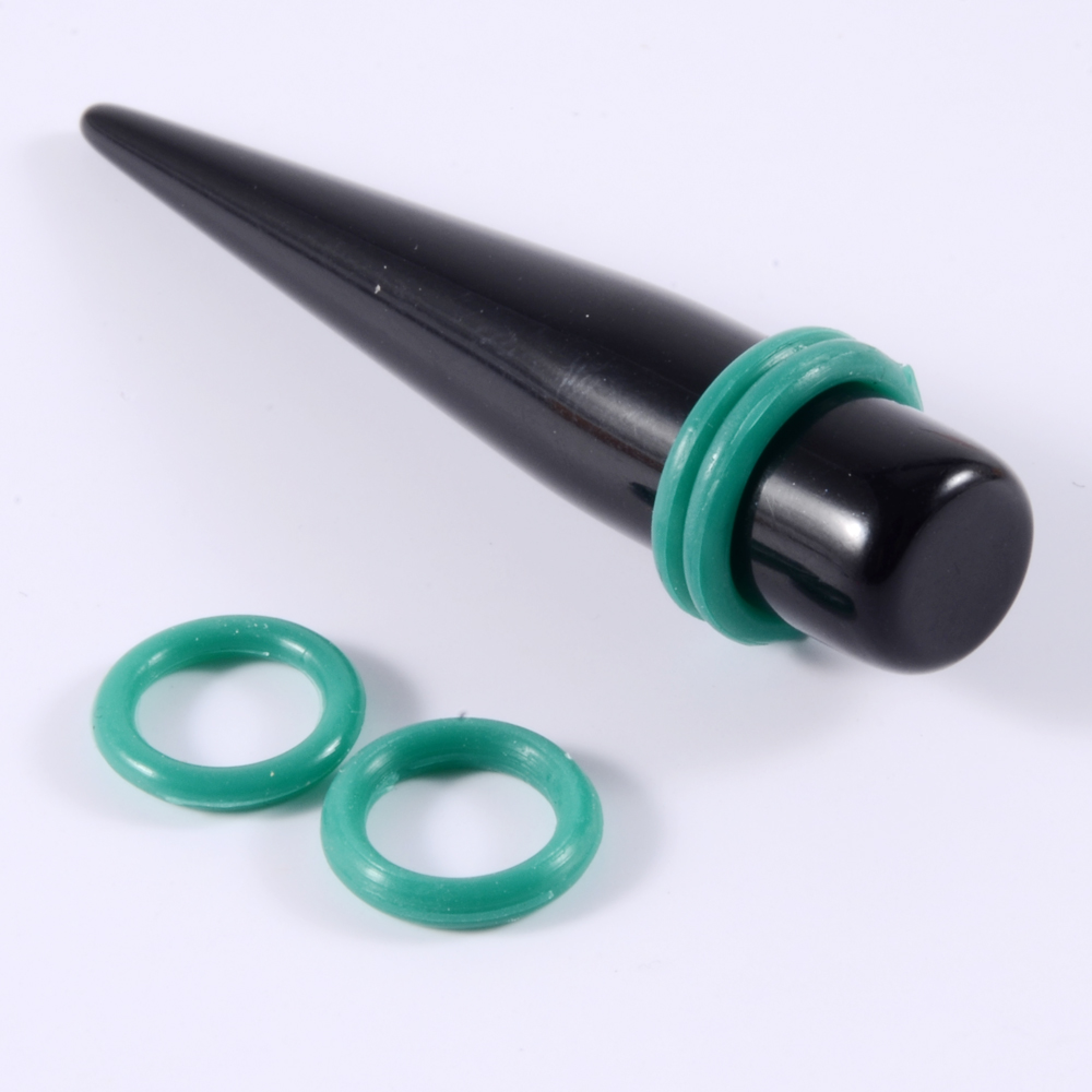 20pcs 1mm-22mm Rubber Ear Tape - Body Jewelry Ear Plugs ulasan dan harga