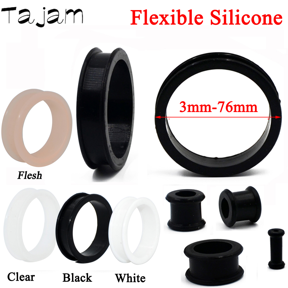 1Pair 3mm-76mm Big Size Hollow - Body Jewelry Ear Plugs ulasan dan harga