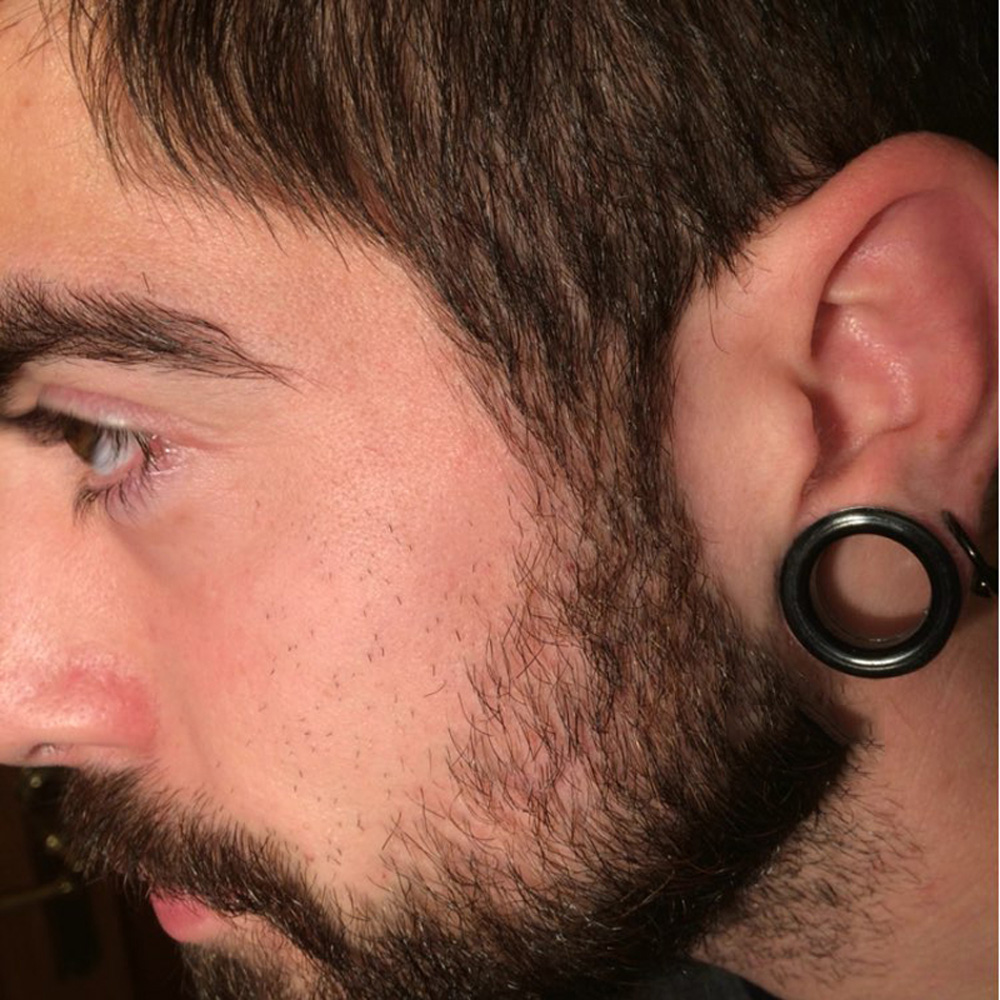 1Pair 3mm-76mm Big Size Hollow - Body Jewelry Ear Plugs ulasan dan harga