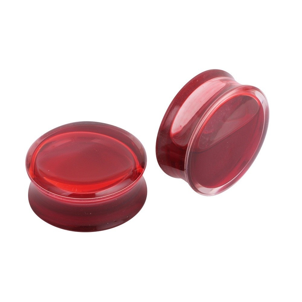 Double Saddle Ear Plug Jewelry - Body Jewelry Ear Plugs ulasan dan harga