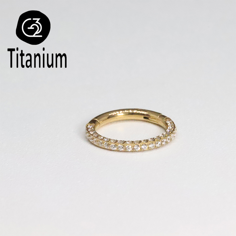 ASTM F136 G23 Titanium Piercin - Body Piercing Quality Jewelry ulasan dan harga