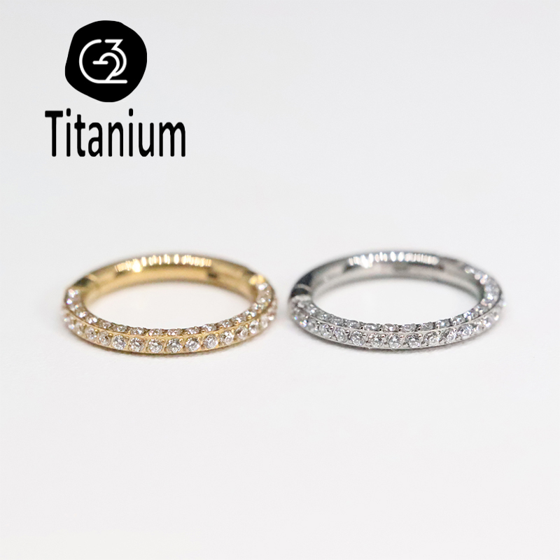 ASTM F136 G23 Titanium Piercin - Body Piercing Quality Jewelry ulasan dan harga