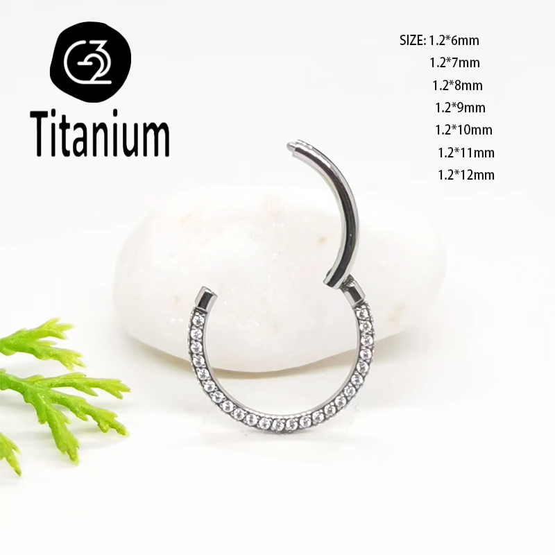 ASTM F136 G23 Titanium Piercin - Body Piercing Quality Jewelry ulasan dan harga