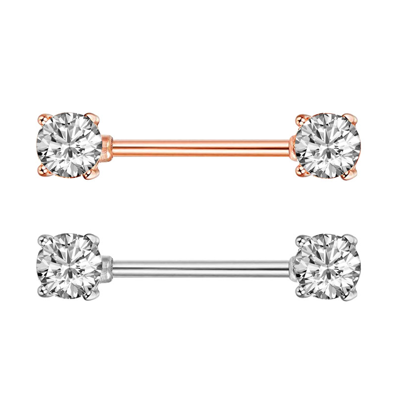 2Pcs Fashion High Quality Zirc - Body Piercing Quality Jewelry ulasan dan harga