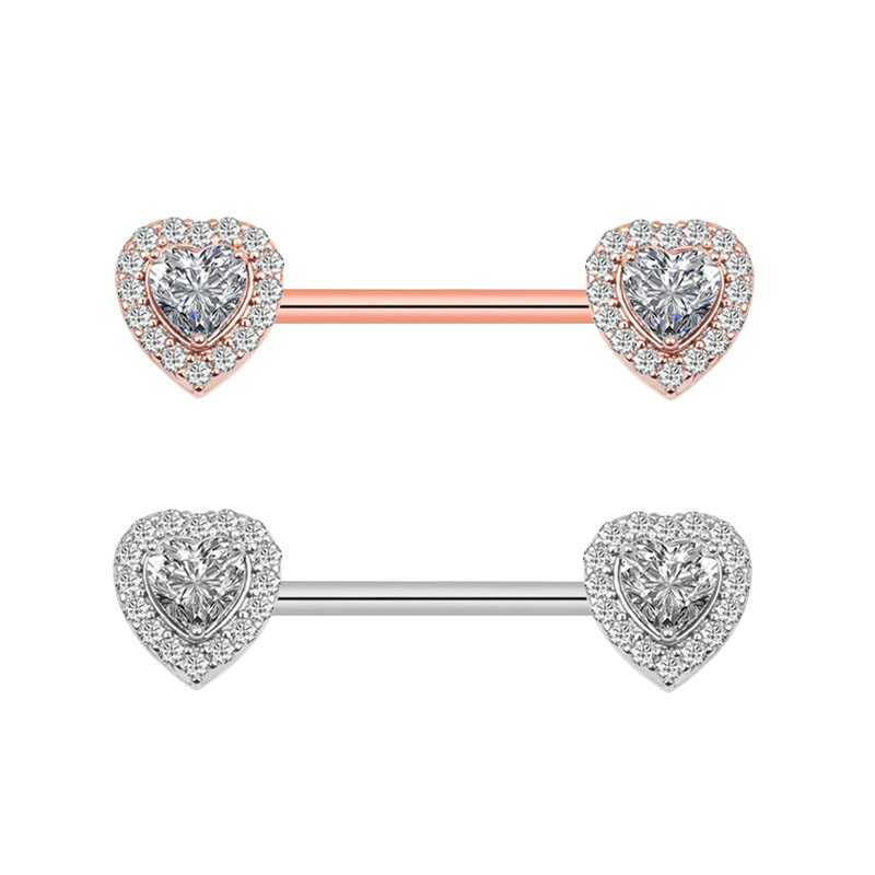 2Pcs Fashion High Quality Zirc - Body Piercing Quality Jewelry ulasan dan harga